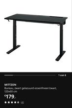 IKEA MITTZON Bureau met insteek module 120x60, Ophalen of Verzenden, Zo goed als nieuw, Bureau