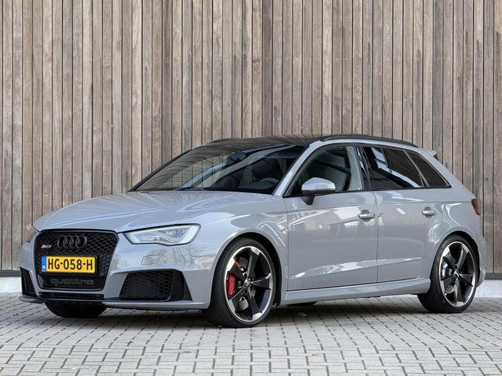 Audi RS3 2.5 TFSI QUATTRO | PANO | NARDO GREY | NL-AUTO | GO, Auto's, Audi, Bedrijf, Te koop, RS3, 4x4, ABS, Achteruitrijcamera