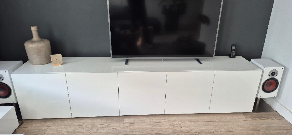 Mooi witte dressoir te koop, Ophalen, Minder dan 50 cm, Gebruikt, Minder dan 100 cm