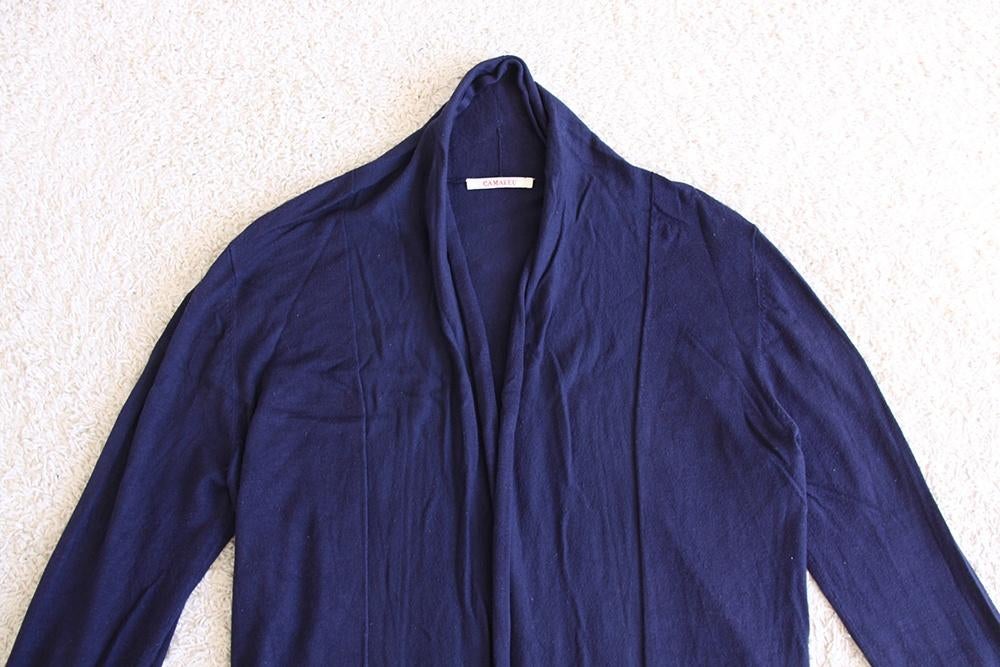 Super Leuk Camaïeu Vestje (L) - 571 € 15,-, Kleding | Dames, Truien en Vesten, Blauw, Maat 42/44 (L), Ophalen of Verzenden, Zo goed als nieuw