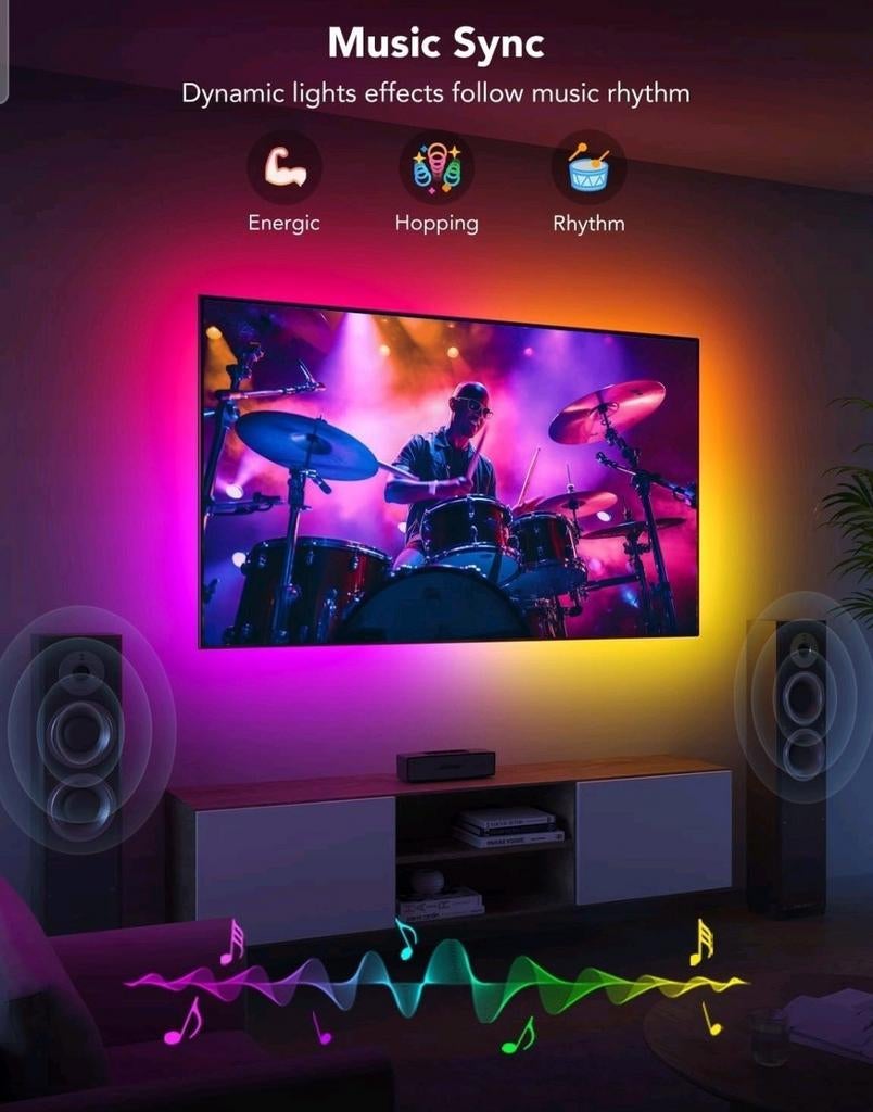 LED Strip TV Achtergrondverlichting for 40-50 inch tv Nieuw, Shenzhen, China, Support@generic.com, Nieuw, Generic