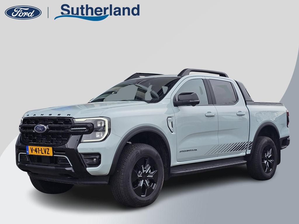 Ford Ranger 2.3 PHEV Stormtrak Double Cab 281pk | 5 persoons, Auto's, Ford, Te koop, Ranger, 360° camera, 4x4, ABS, Achteruitrijcamera