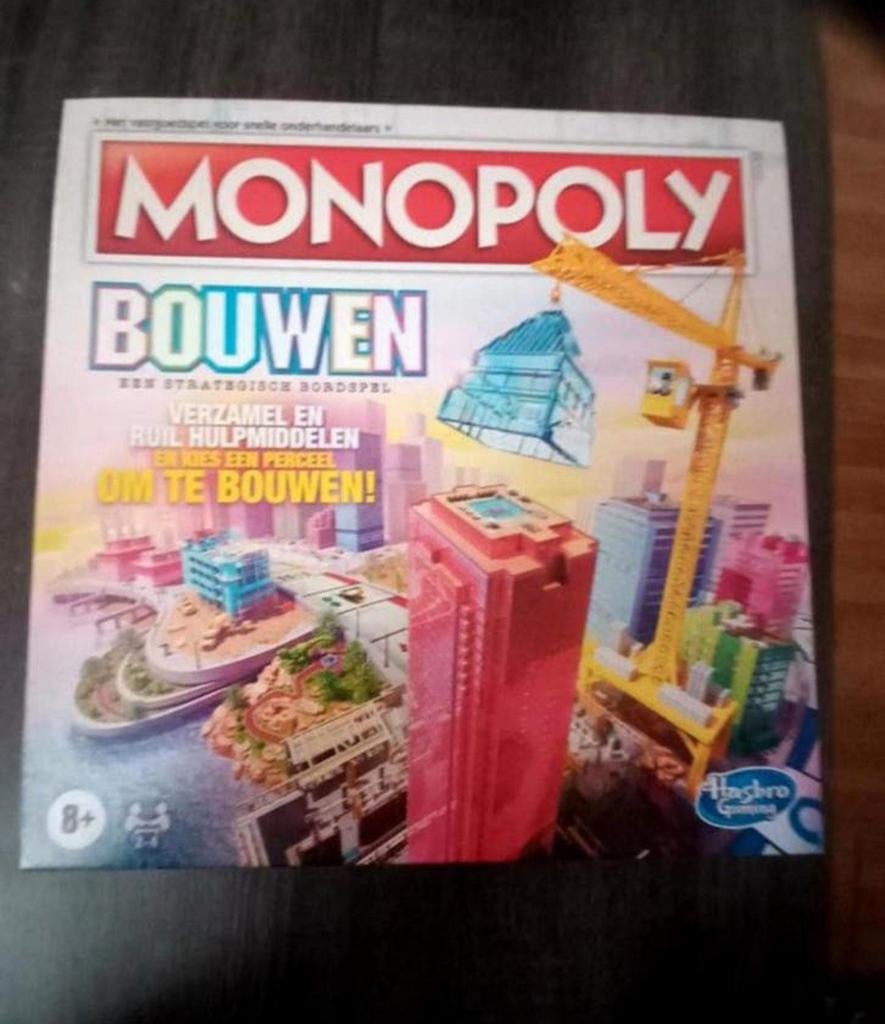 Monopoly Bouwen, Ophalen of Verzenden, Zo goed als nieuw