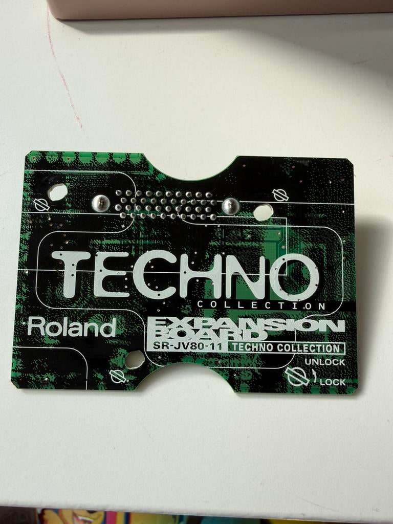 Roland expansionboard sr jv 80-11 Techno xp en jv series, Ophalen of Verzenden, Zo goed als nieuw, Overige aantallen, Roland