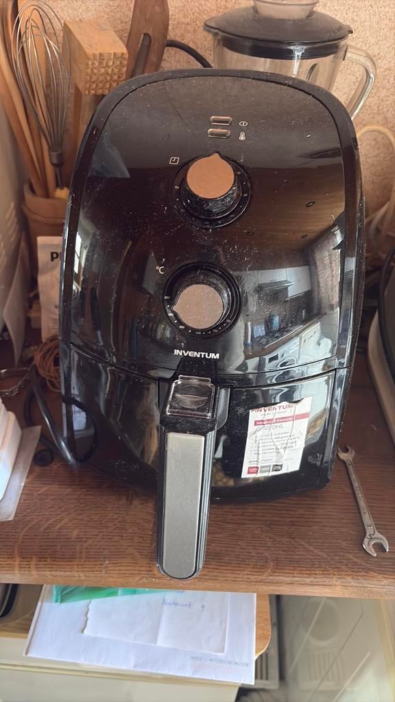 Inventum airfryer, Ophalen of Verzenden, Zo goed als nieuw, Airfryer XL