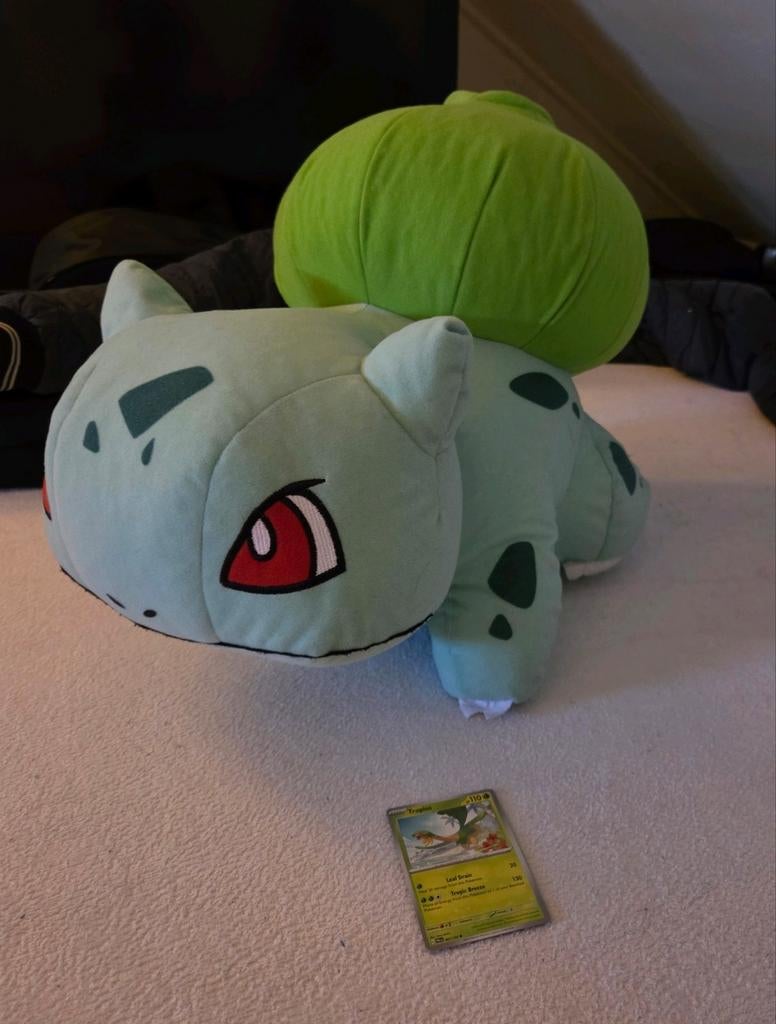 Grote Bulbasaur Knuffel (Pokemon), Kinderen en Baby's, Speelgoed | Knuffels en Pluche, Ophalen of Verzenden, Overige typen