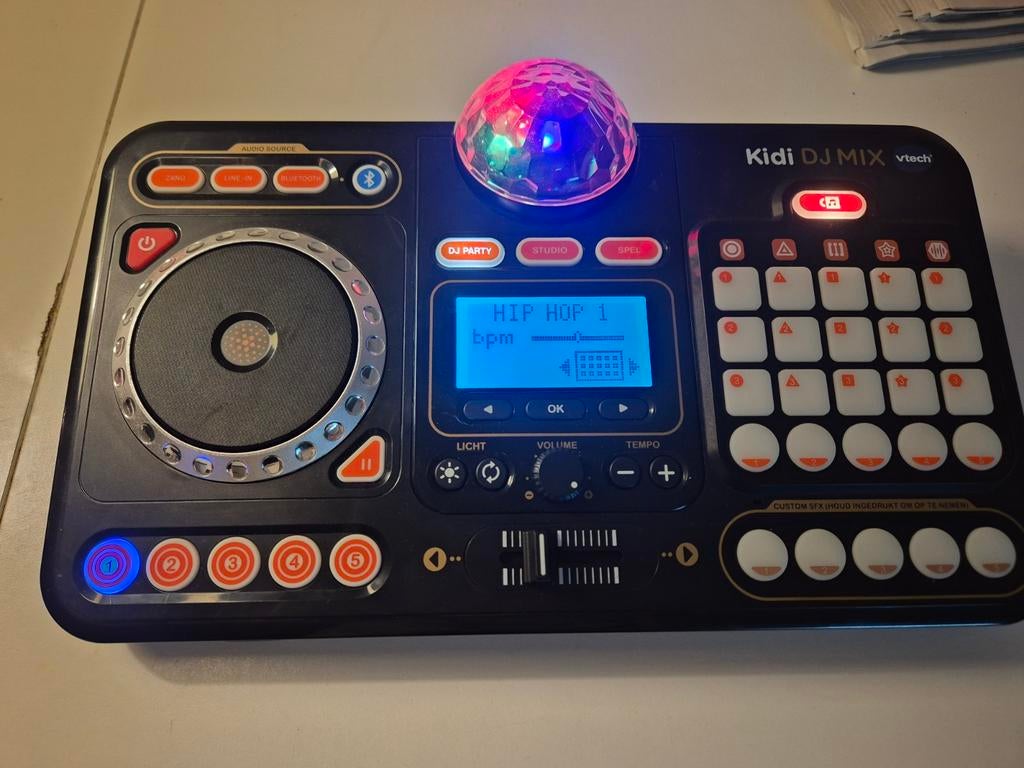 Vtech kidi dj mix draaitafel kind, Ophalen of Verzenden, Zo goed als nieuw, 6 jaar of ouder