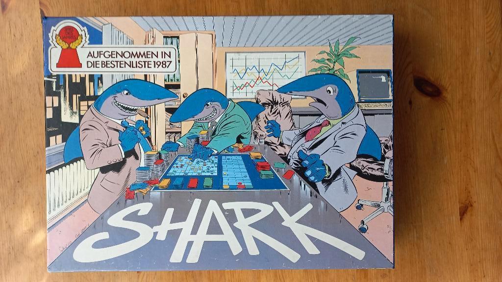 Shark bordspel, Hobby en Vrije tijd, Gezelschapsspellen | Bordspellen, Een of twee spelers, Ophalen of Verzenden, Gebruikt