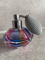 Antiek kristallen parfum flesje … meerkleurig, Ophalen of Verzenden, Zo goed als nieuw