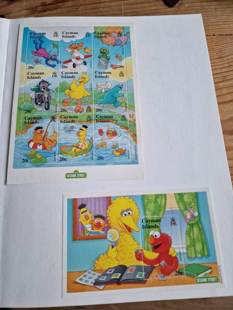 Postzegels Sesamstraat / Sesame Street, Ophalen of Verzenden, Overige thema's