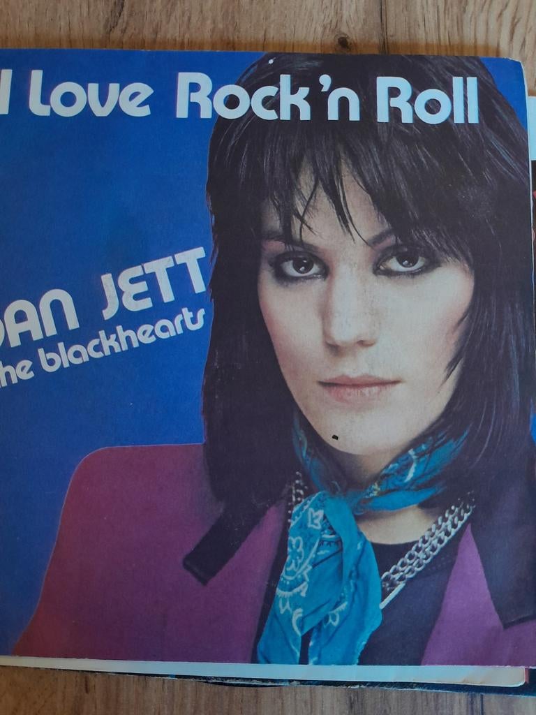 Joan jett 7 inch l love rock ,n, roll, Ophalen of Verzenden, Zo goed als nieuw, Pop