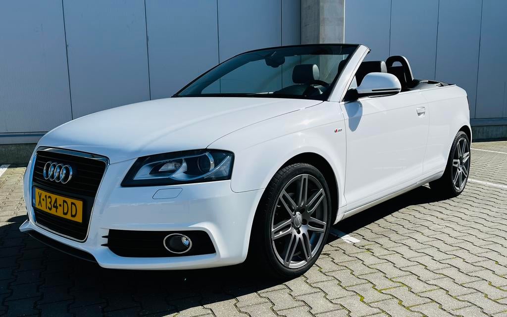 Audi A3 cabrio 1.8 Tfsi Ambition S-Line BOSE|Clima nwe APK, Voorwielaandrijving, Zwart, 4 cilinders, Cabriolet
