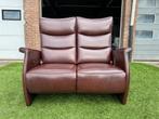 PROMINENT Wilson Frans Molenaar bruin leren relax bank, Ophalen, Prominent, Geen, Pahest@hotmail.nl