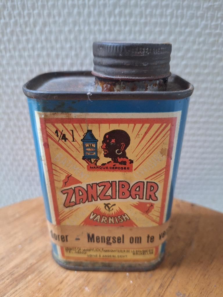 Vol blik vernis : Zanzibar - black americana, Ophalen, Nieuw, Overige