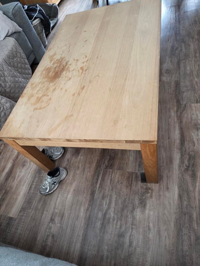 Salontafel, Huis en Inrichting, Tafels | Salontafels, Ophalen, Gebruikt, 100 tot 150 cm, 50 tot 100 cm