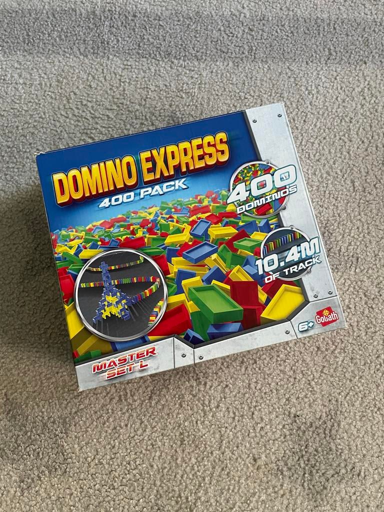 Domino Express Master Set L - 400 dominostenen, Ophalen of Verzenden, Zo goed als nieuw, Overige merken