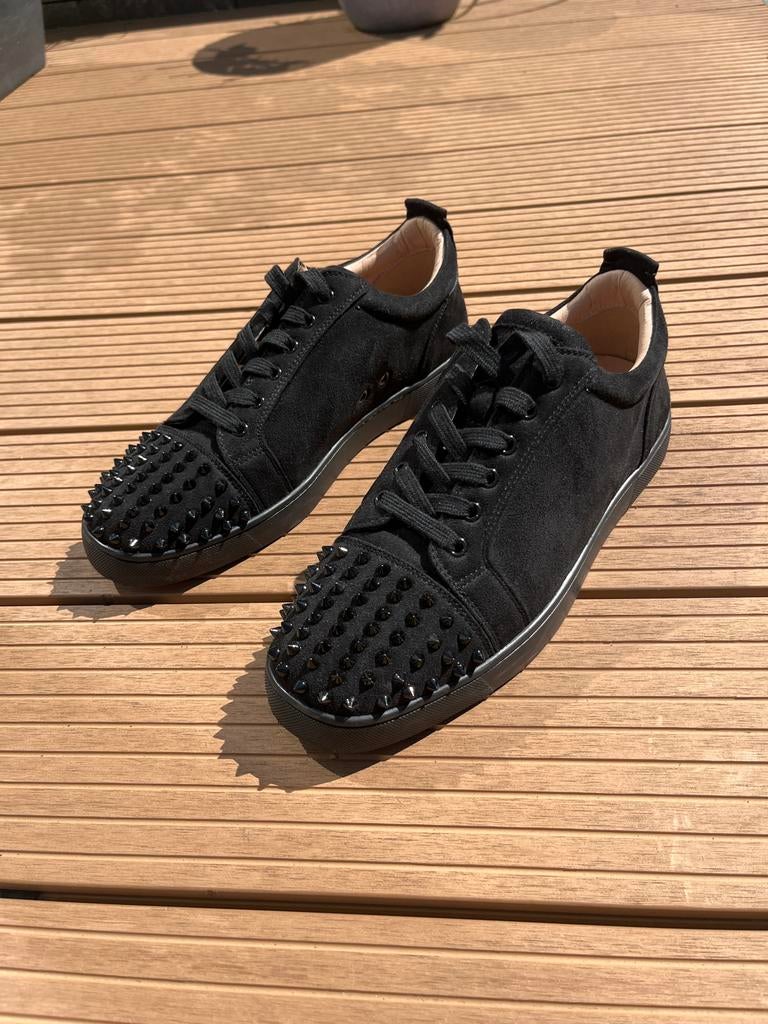 Christian Louboutin schoenen met spikes maat 44, Zwart, Overige typen, Ophalen of Verzenden, Zo goed als nieuw