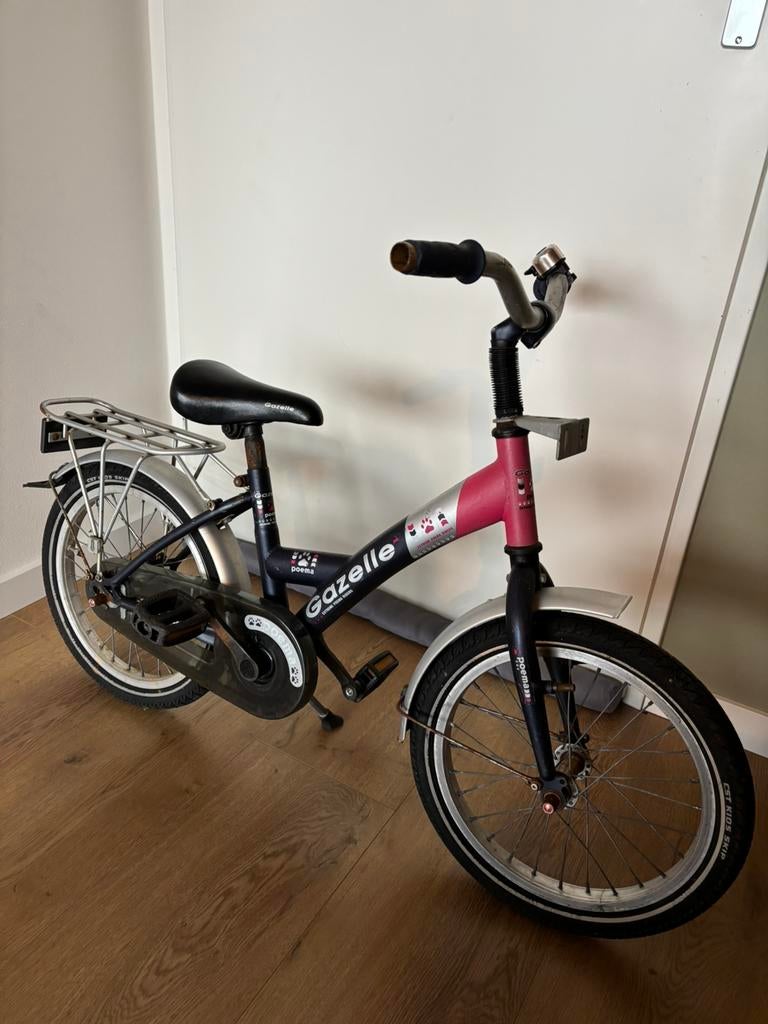 16.Inch Gazelle Kinderfiets, Fietsen en Brommers, Ophalen of Verzenden, Zo goed als nieuw, 16 tot 20 inch