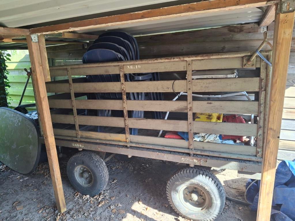 Leger aanhanger, Ophalen of Verzenden, Overige typen, Minder dan 2 meter