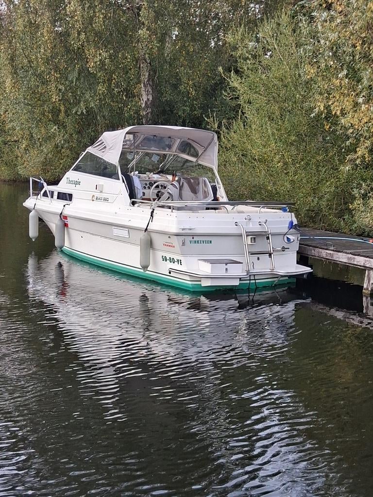 Polyester Motorkruiser | Perfect onderhouden, Watersport en Boten, Ophalen, Gebruikt, 50 pk of meer, Diesel