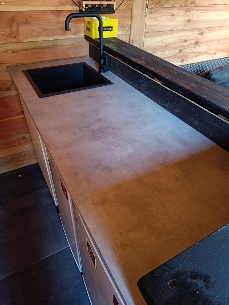 IKEA werkblad met hagelnieuwe spoelbak en mengkraan, Ophalen, Nieuw