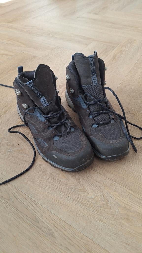 Quechua wandelschoenen maat 41 zwart, Ophalen, Gebruikt, Schoenen