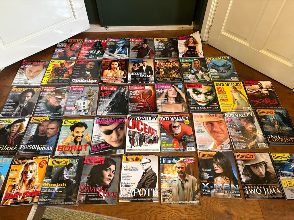 Dvdvalley/filmvalley tijdschrift 56 edities, Boeken, Ophalen, Gelezen, Muziek, Film of Tv