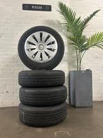 Originele Mercedes stalen velgenset + Zomerbanden + wieldopp, Auto-onderdelen, Banden en Velgen, Ophalen, Gebruikt, -, -