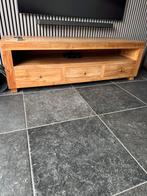 Tv meubel teak hout, Ophalen, Teakhout, Zo goed als nieuw, Minder dan 100 cm