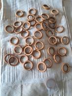 Houten gordijnringen met haakjes, 35mm binnendiameter, Ophalen of Verzenden