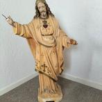 Heilig Hart beeld hoogte 86 gips, Antiek en Kunst, Antiek | Religie, Ophalen