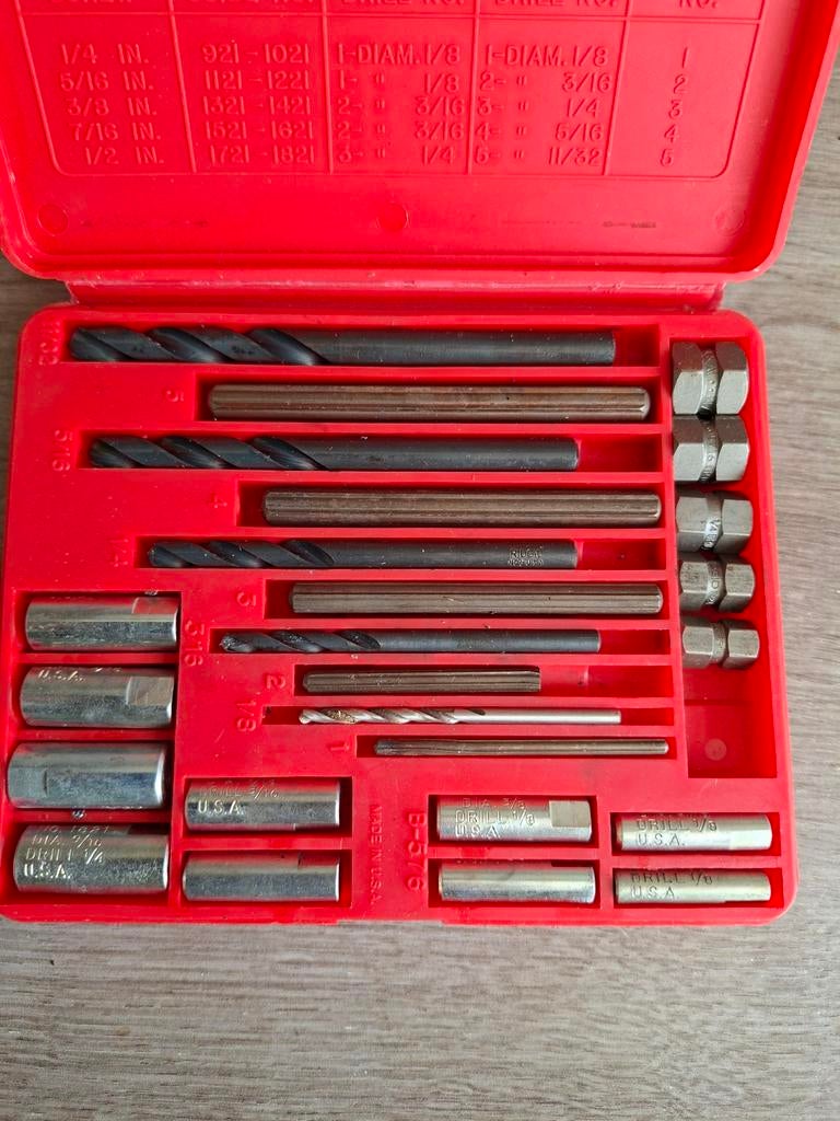 Ridgid tapeinduithaler set, Ophalen of Verzenden