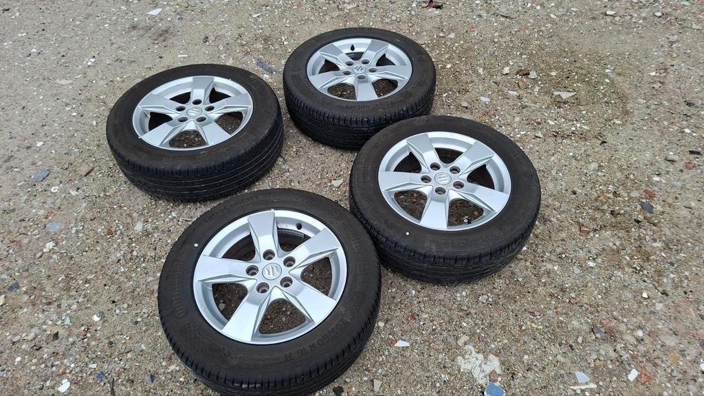 Originele Suzuki velgen met banden, Auto-onderdelen, Banden en Velgen, Ophalen, Gebruikt, 16 inch, Banden en Velgen
