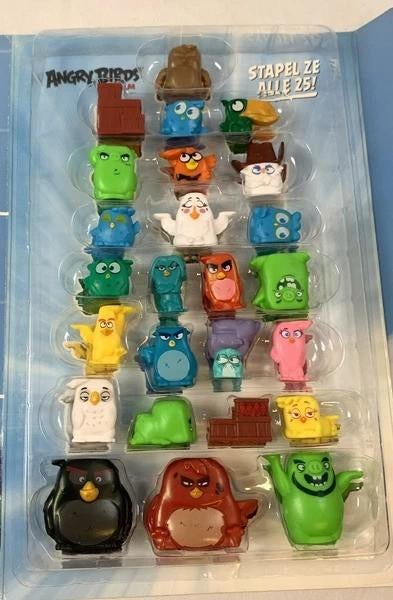 PLUS Angry Birds Film Verzamelbox Set 2016 Compleet, Verzamelen, Poppetjes en Figuurtjes, Zo goed als nieuw, Verzenden