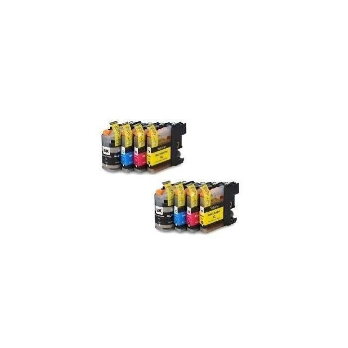 Brother - BI-LC 121-123 XL 4 pack (replacement), Ophalen of Verzenden, Nieuw, Cartridge, Brother (compatibel)