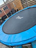 Trampoline crivit 3 meter met trap en net evt zandzakken, Ophalen, Zo goed als nieuw