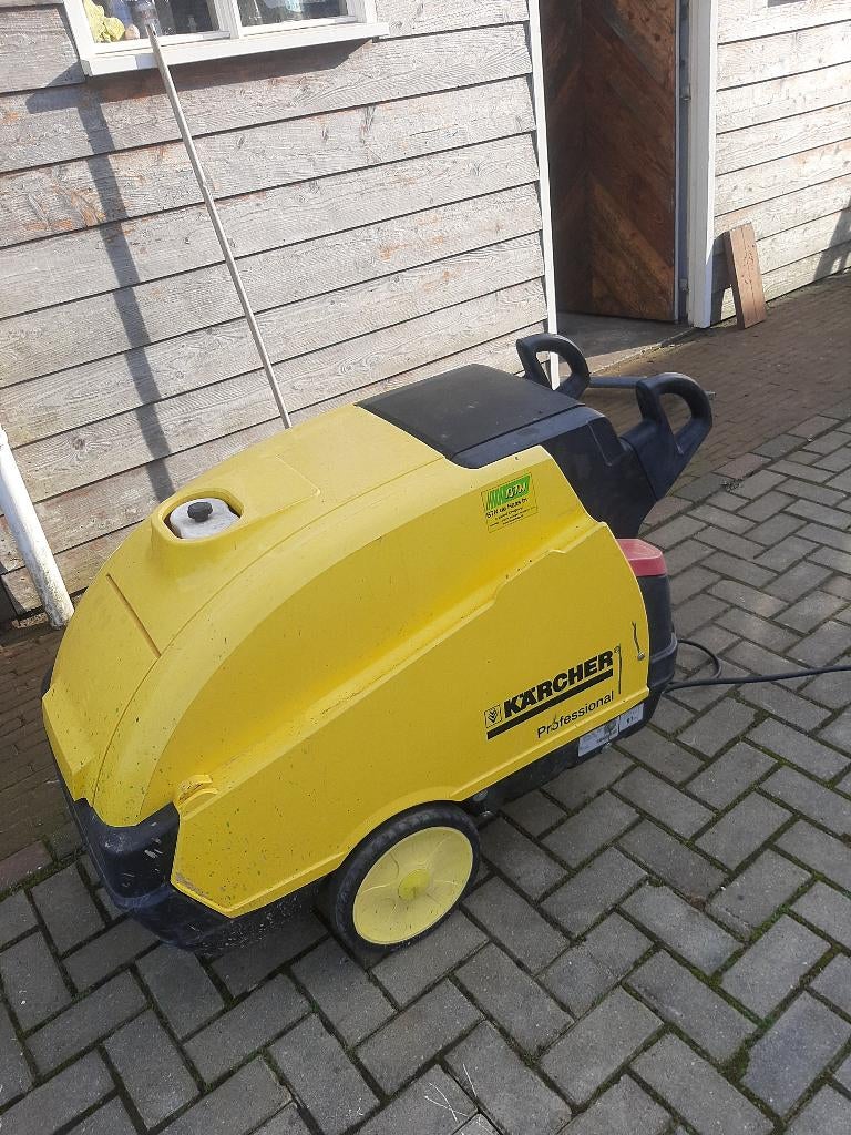 karcher heetwaterreiniger, Tuin en Terras, Hogedrukreinigers, Ophalen, Gebruikt, Karcher HDS, Elektrisch