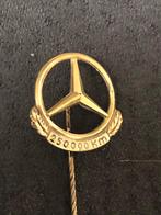 speldje mercedes 250,000 km   zilver 835  goud kleurig, Ophalen, Gebruikt, Merk, Speldje of Pin