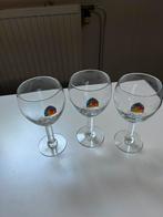 3 Bijzondere Mooie Grote Bierglazen LEFFE - Hoogte: 19 cm, Verzamelen, Biermerken, Ophalen of Verzenden, Zo goed als nieuw, Glas of Glazen