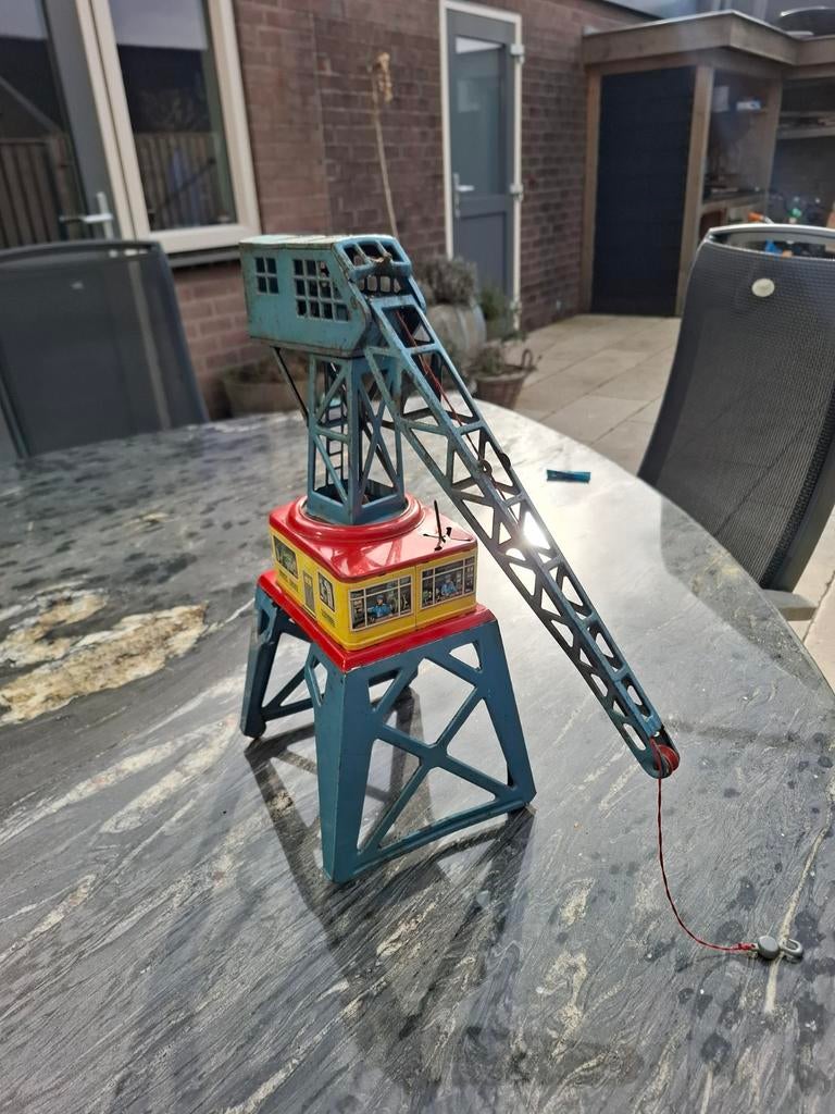 Antieke Blikken Kraan - Vintage Speelgoed Collectorsitem, Ophalen