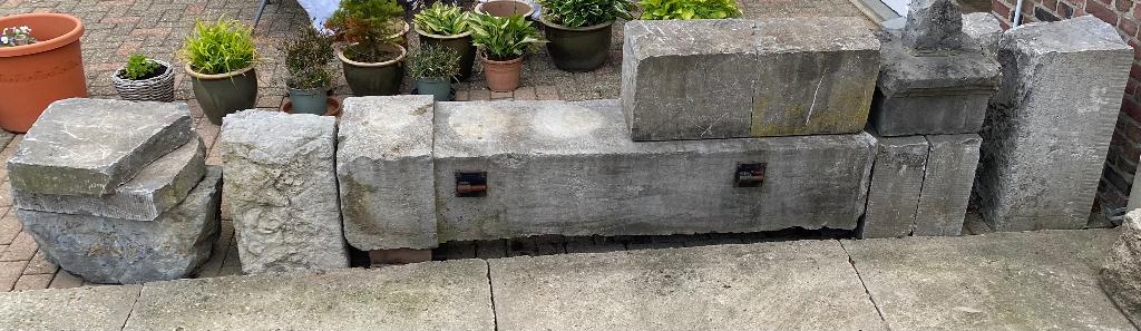 Belgische Hardsteen, Tuin en Terras, Tegels en Klinkers, Ophalen, Overige typen, Nieuw, Natuursteen