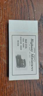 Jordan Highway Miniatures T Ford Sedan, Ophalen of Verzenden, Nieuw, Auto, Overige merken