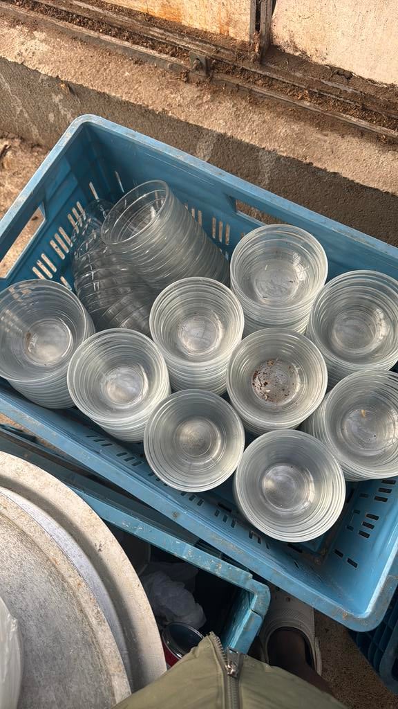 Glas soup bouwl, Ophalen of Verzenden, Nieuw, Overige typen