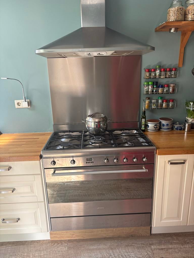 Complete keuken (6 meter) of onderdelen te koop, Huis en Inrichting, Keuken | Complete keukens, Ophalen, Gebruikt, Enkelwandige keuken
