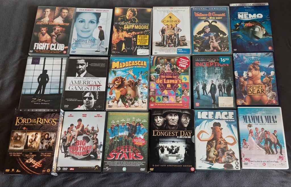 Diverse dvd's, Vanaf 12 jaar, Ophalen, Zo goed als nieuw