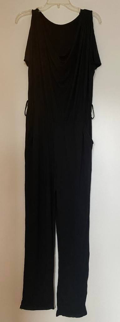 Jumpsuit zwart maat M, Kleding | Dames, Jumpsuits, Ophalen of Verzenden, Gedragen, Maat 38/40 (M), Zwart
