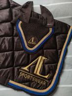 Alexandra Ledermann zadeldekje + oornetje, Ophalen of Verzenden, Gebruikt, Dekje