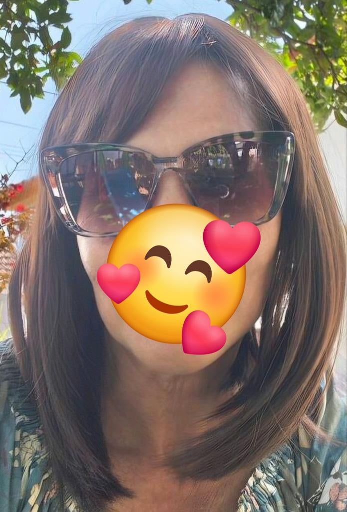 Mokka bruine pruik/haarwerk 16 inch, Ophalen of Verzenden, Nieuw, Pruik of Haarverlenging