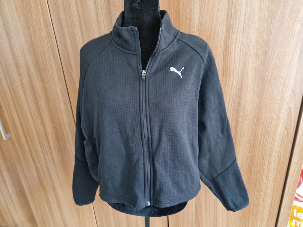 Puma vest XL - Zwart sportvest, Puma, Zwart, Maat 46/48 (XL) of groter, Ophalen of Verzenden