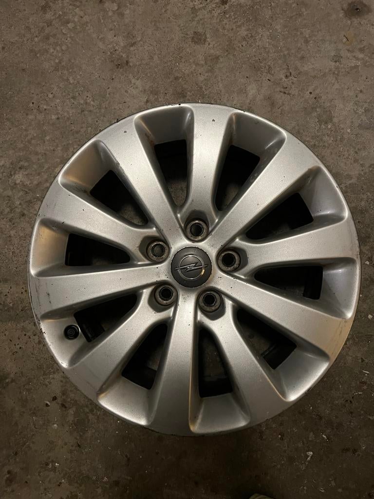 Velgen Opel Astra J R17, Auto-onderdelen, Banden en Velgen, Gebruikt, Velg(en), Verzenden, 17 inch